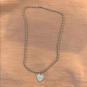 MOVING SALE AUTH Tiffany’s Silver Heart Necklace
